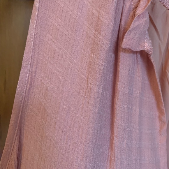 Light Pink Sleeveless Tiered Maxi Dress - Picture 6 of 7